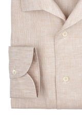 Beige Linen Capri Shirt