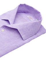 Camicia  Capri Lino Lilla  