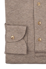 Polo Camicia Jersey Bianca Fatta a Mano