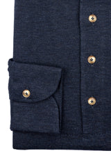 Polo Camicia Jersey Bianca Fatta a Mano