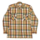 Aspen — Beige and Green Check Thomas Mason Flannel Shirt | Cordone1956