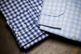 Check Twill Shirt Blue