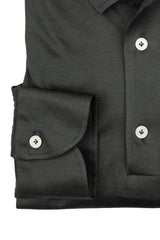 Polo Green Long Sleeve One Piece  Filo di Scozia