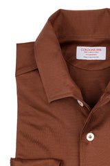 Polo Rust Manica Lunga  One Piece  Filo di Scozia