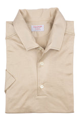 Polo Beige One Piece  Filo di Scozia