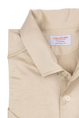 Polo Beige One Piece  Filo di Scozia