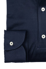 Polo Blue Manica Lunga  One Piece  Filo di Scozia
