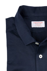 Polo Blue Long Sleeve One Piece  Filo di Scozia