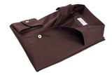 Polo Brown Long Sleeve One Piece  Filo di Scozia