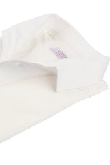 Polo Bianca Manica Lunga  One Piece  Filo di Scozia