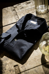 Polo Blue Manica Lunga  One Piece  Filo di Scozia