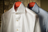White Royal Oxford Solid Shirt Handmade