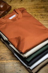 Rust Short Sleeve Interlock T-Shirt