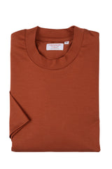 Rust Short Sleeve Interlock T-Shirt