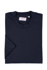 Navy Short Sleeve Interlock T-Shirt