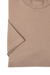 Taupe Short Sleeve Interlock T-Shirt