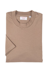 Taupe Short Sleeve Interlock T-Shirt