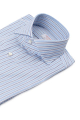 Light Blue Ground Striped Shirt