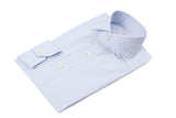 Light Blue Striped Poplin Shirt