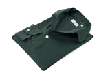 English Green Long Sleeve Interlock Polo