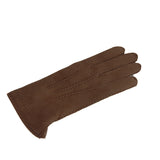 Cashmere Lined Havana Nubuck Lambskin Men's Gloves