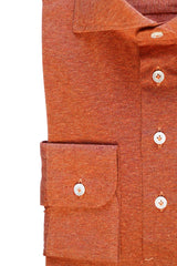 Orange Jersey Polo Shirt