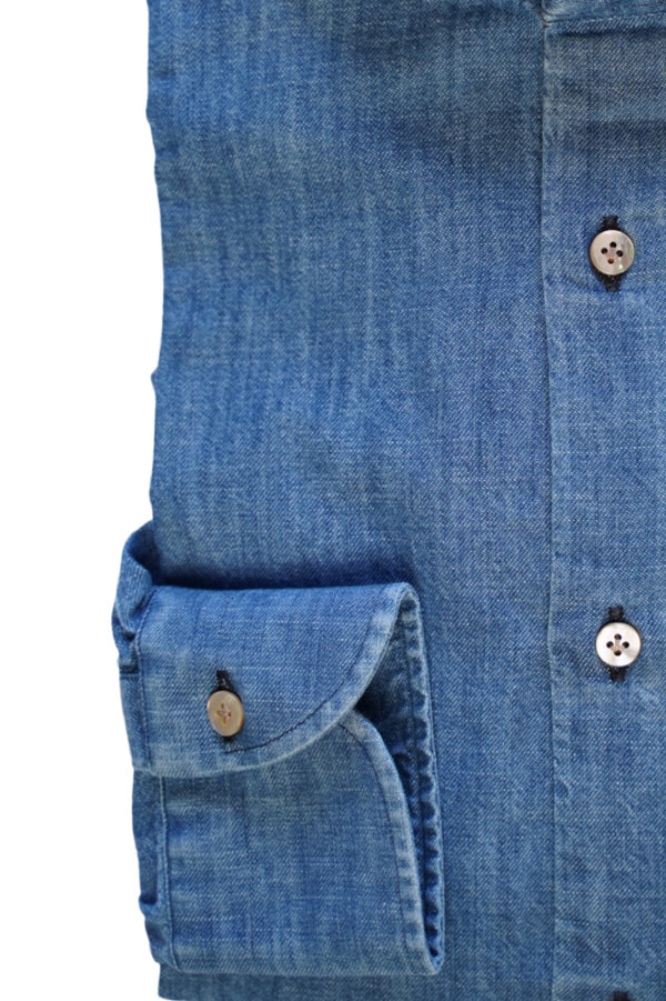 LIGHT BLUE DENIM SHIRT