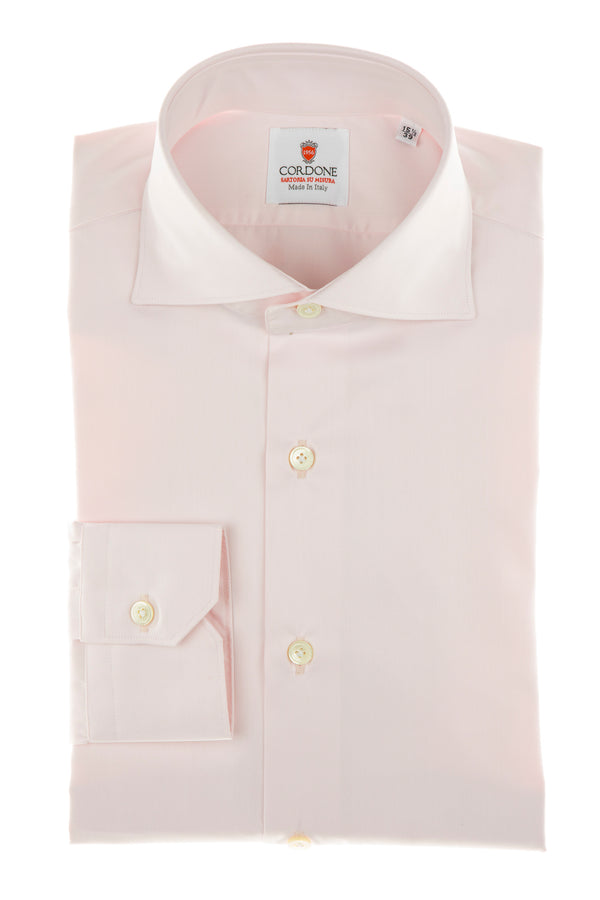 Twill Pink Modern  Classic Shirts