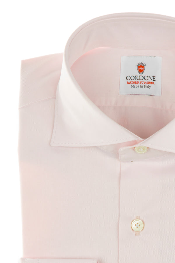 Twill Pink Modern  Classic Shirts
