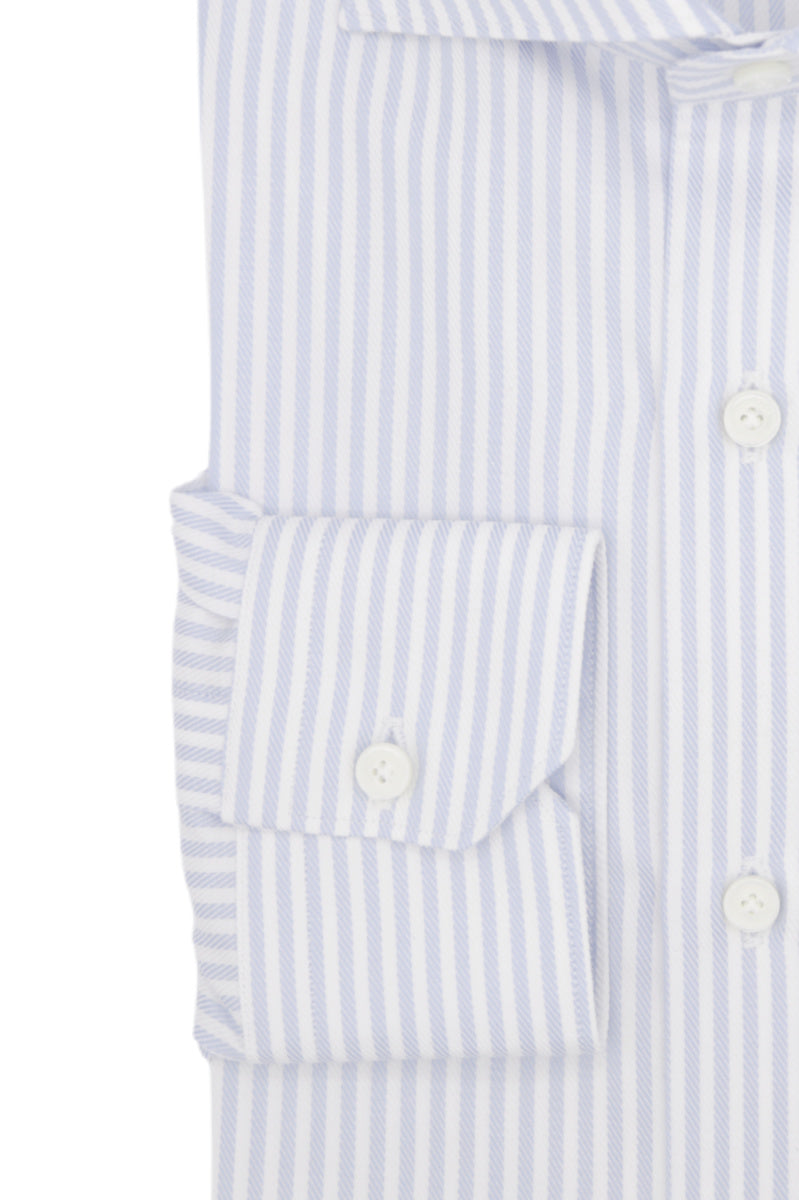 Duke Twill Stripes Azure