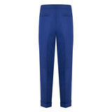 Flannel Blue Trousers