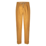 Flannel Yellow sartorial Trousers