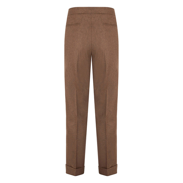 Flannel Brown Trousers