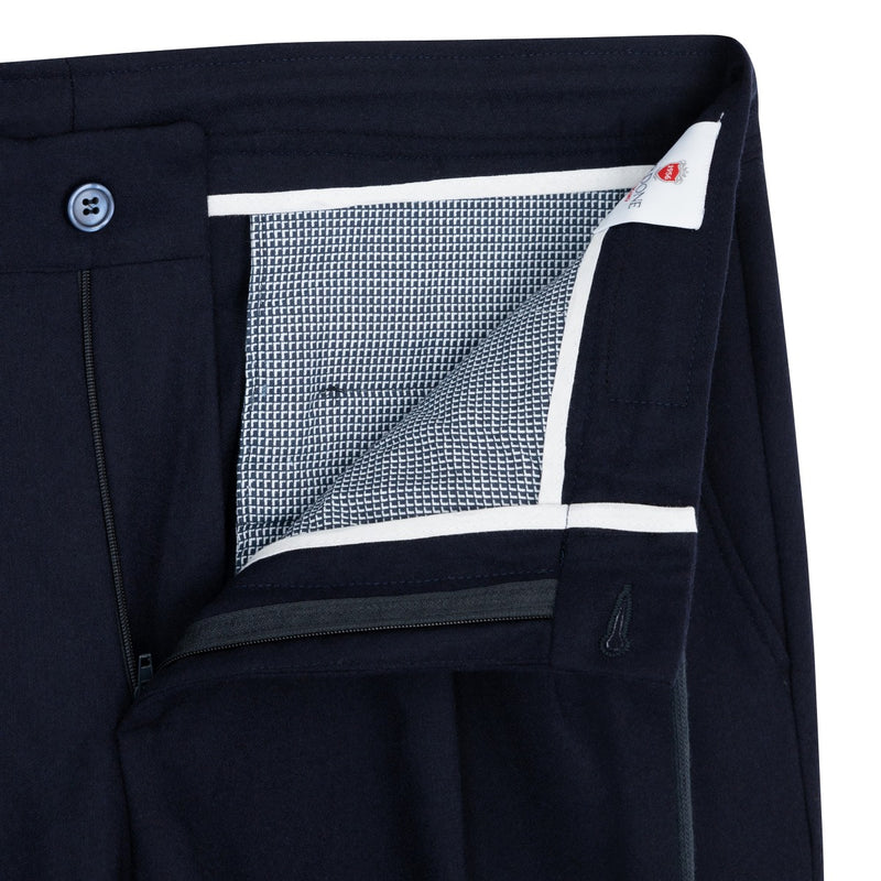 Flannel Blue Navy Trousers