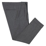 Cordone1956 - Pantaloni in flanella grigia - Realizzati a macchina - Made in Italy