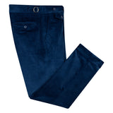 Velvet Blue Trousers