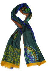 Cordone1956 - Scarves Mod. Jeko - Cashmere Silk Fabric - Color Multicolor