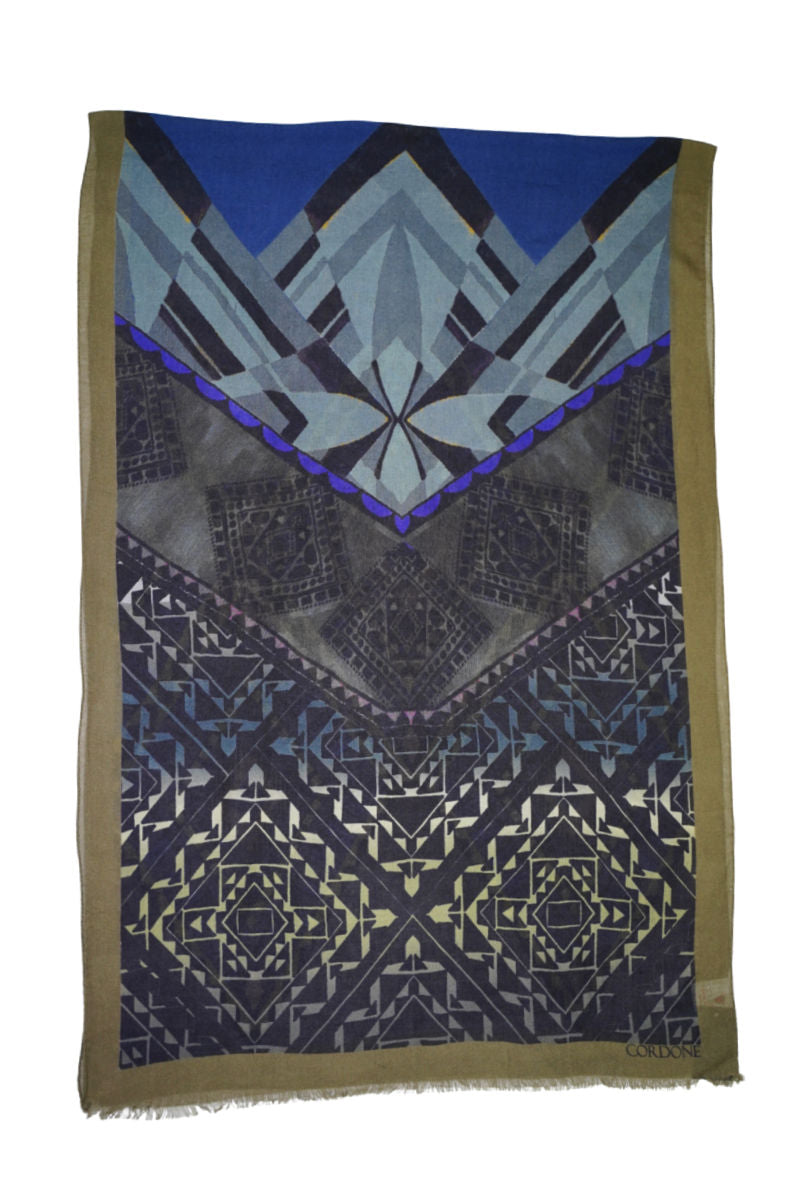 Abstract Design Wool&Cashmere