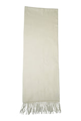 Cordone1956 - Scarves Mod. Effect Zibellino - Cashmere Fabric - Color White