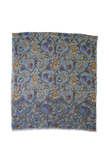Cordone1956 - Scarves Mod. Jungle Animals Azure -  Cashmere Fabric - Color Multicolor
