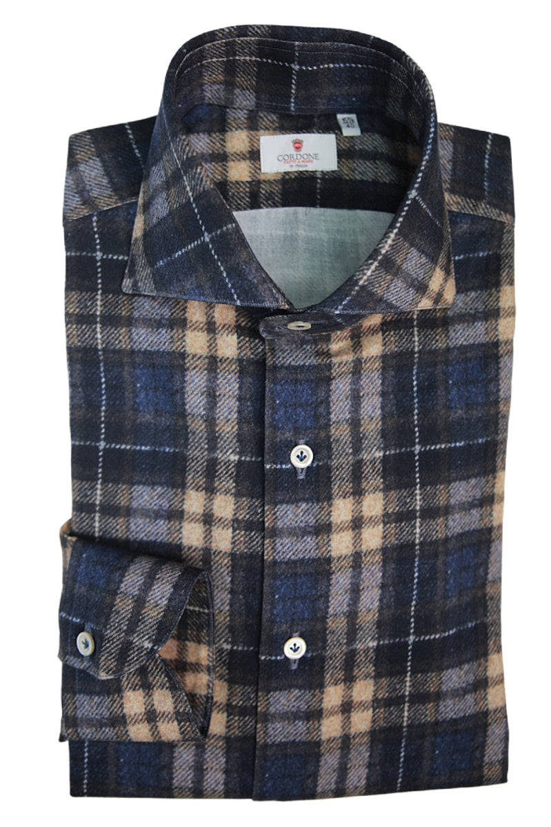 Checkered Shirt Blue