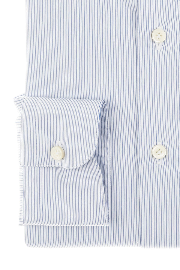 White blue Stripes Comfort  by Hand