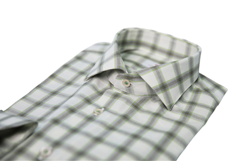 Checkered Twill Green