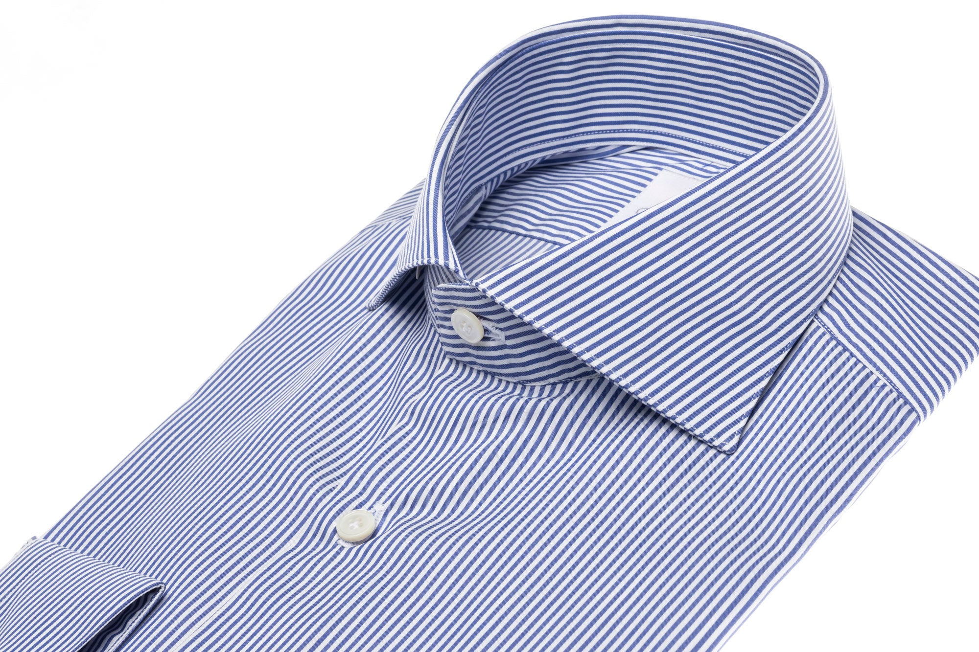 Cordone1956 - Classic Shirt Mod. White blueee Easy Iron - Made by ...