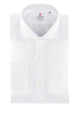 White Cotton Oxford  by Hand