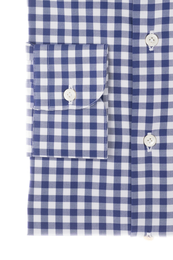 Blue And White CheckeRed