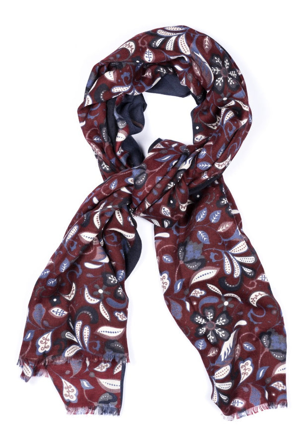 MulticolorBordeaux wool