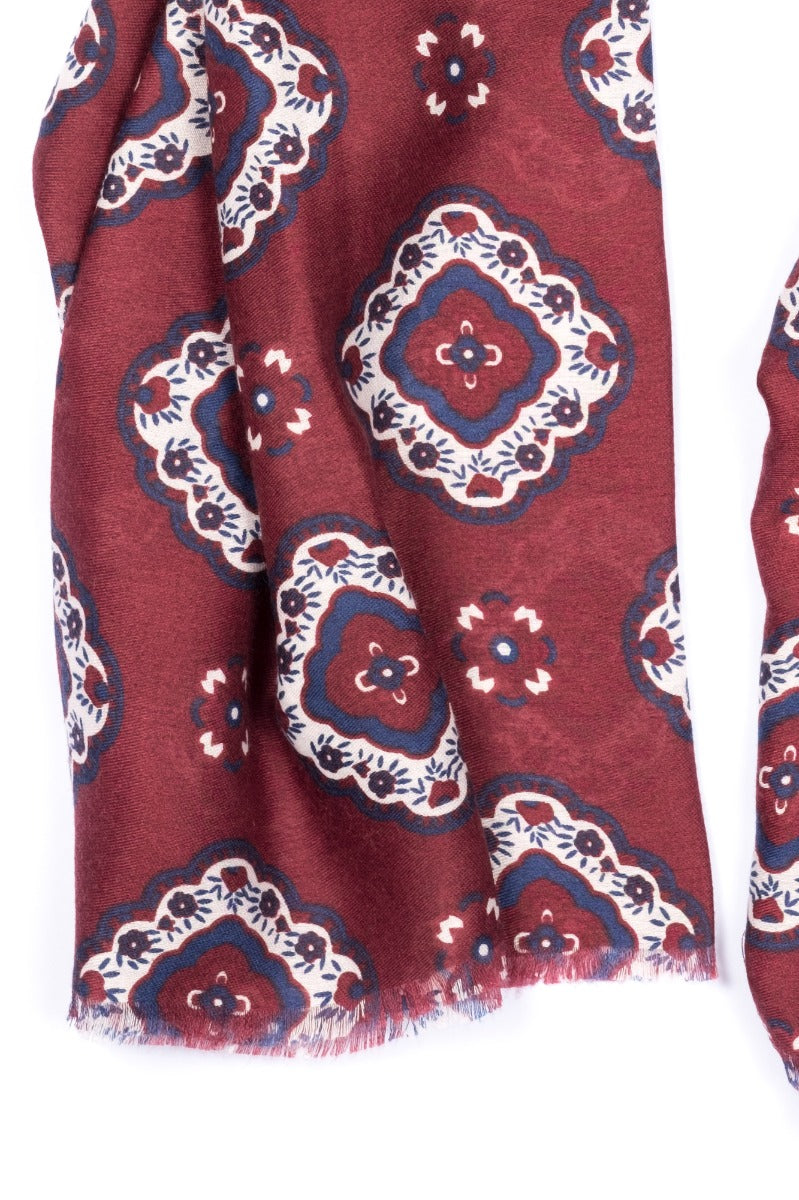 Cordone1956 - Scarves Mod. Multicolor - Wool Fabric - Color Multicolor