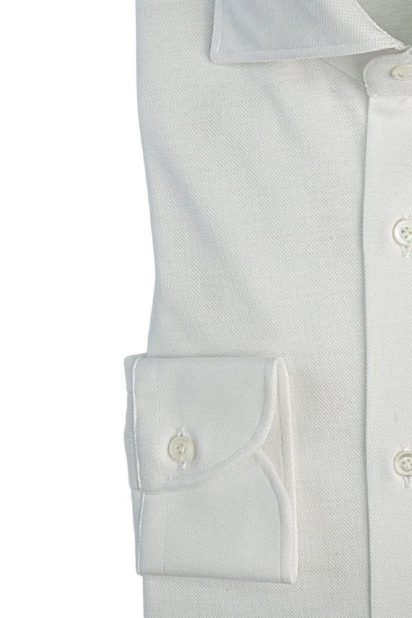 WHITE JERSEY SHIRT