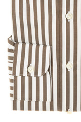 Zaffiro Big Stripes Brown and White